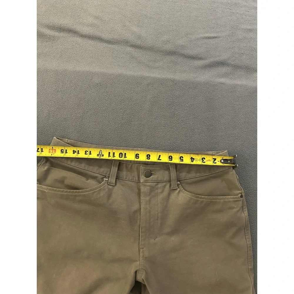 Lululemon Pants Men's 31x30 Brown Canvas Jeans 5 Pocket